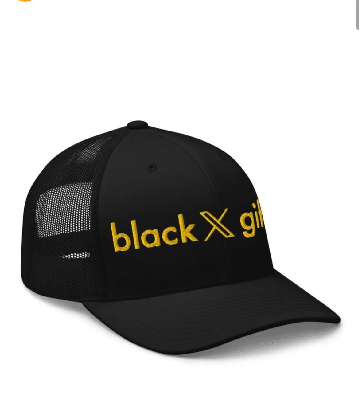 Black X Gifted Trucker Cap