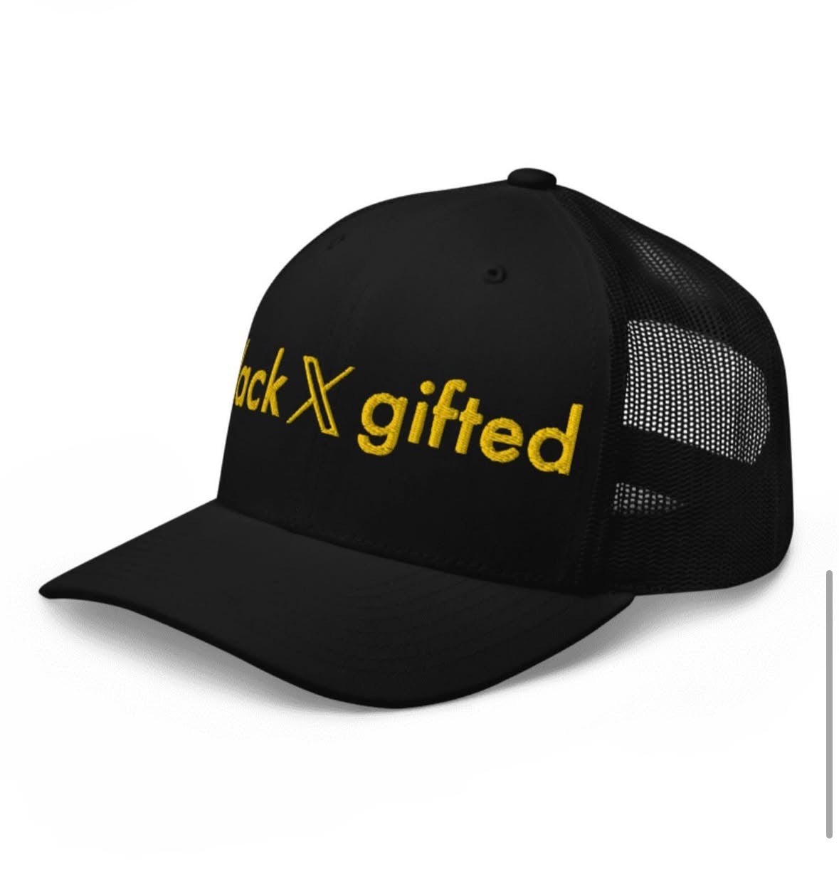 Black X Gifted Trucker Cap